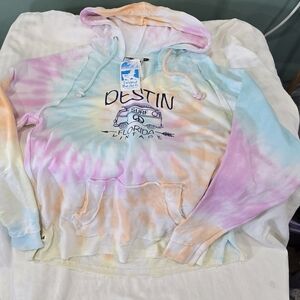Destin Surf Tie-Dye Hoodie